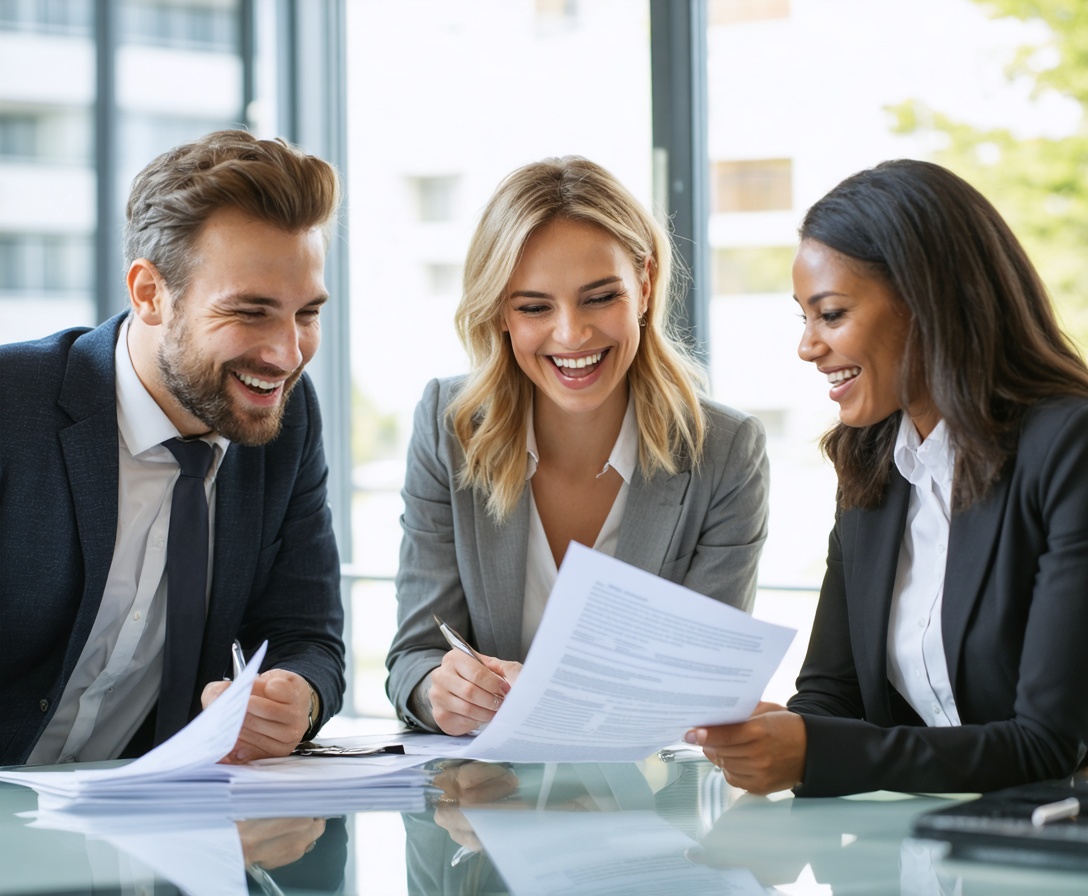 Tím Inovatívny Biznis Slovakia pri práci v Žiline